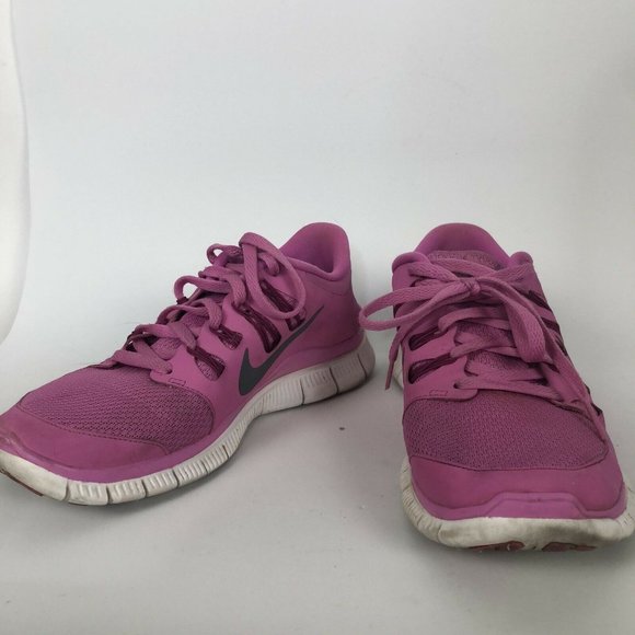 Nike Free 5.0 Womens Pink Running Shoes Size 9 - Picture 10 of 11